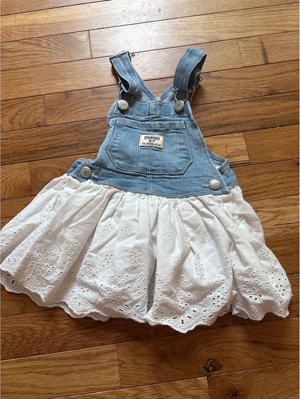 Oshkosh overall dress size 2t